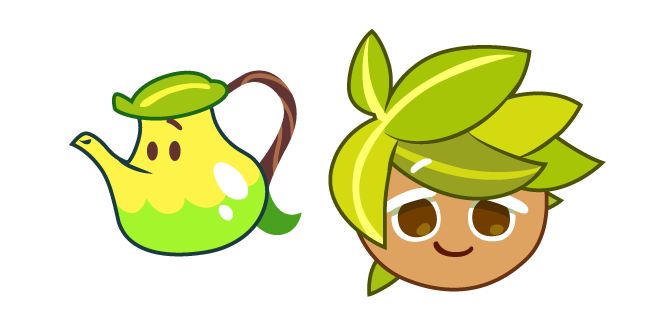 Cookie Run Herb Cookie and Herb Teapot