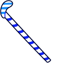 Cookie Run Ice Candy Cookie and Ice Hockey Stick pointer