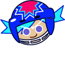 Cookie Run Ice Candy Cookie and Ice Hockey Stick cursor