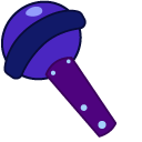 Cookie Run Jung Kook Cookie and a Mic pointer