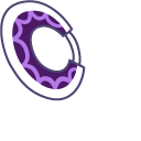 Cookie Run Lilac Cookie and Chakram pointer