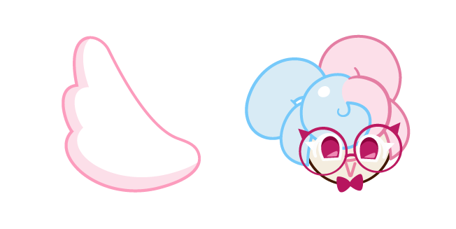 Cookie Run Marshmallow Bunny Cookie and a Wing