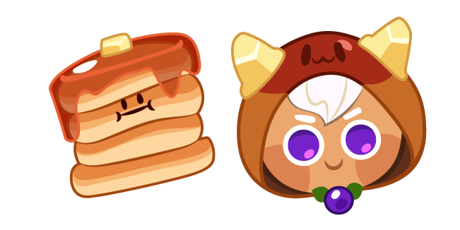 Cookie Run Pancake Cookie and Pancake Frisbee