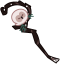 Cookie Run Pinecone Cookie and a Staff pointer