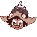 Cookie Run Pinecone Cookie and a Staff cursor