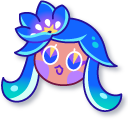 Cookie Run Pond Dino Cookie and Starflower Smoocher cursor