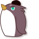 Cookie Run Red Bean Cookie and Penguin pointer