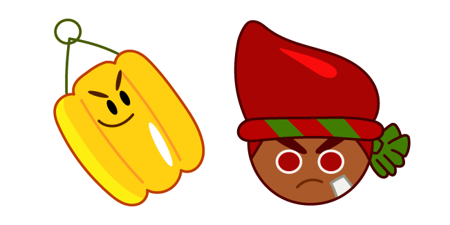 Cookie Run Red Pepper Cookie and Paprika