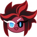 Cookie Run Red Velvet Cookie and Cream Cake Hound cursor