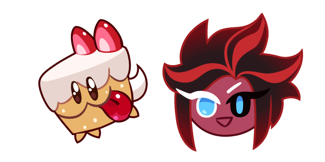 Cookie Run Red Velvet Cookie and Cream Cake Hound