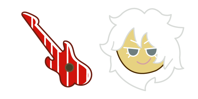 Cookie Run Rockstar Cookie and Guitar
