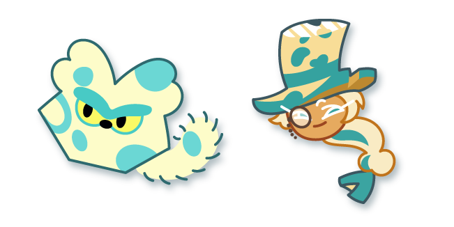 Cookie Run Roguefort Cookie and Lord Crumbles III