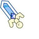 Cookie Run Sea Fairy Cookie and Sword pointer