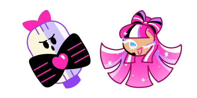 Cookie Run Shining Glitter Cookie and Producer Mic