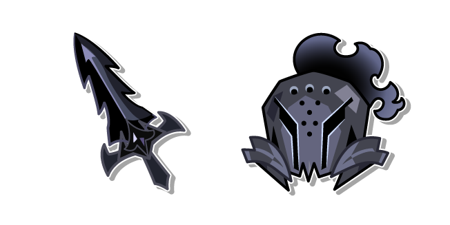 Cookie Run Silent Salt Cookie and a Sword