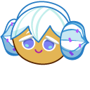 Cookie Run Snow Sugar Cookie and Staff cursor