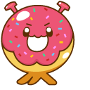 Cookie Run Space Doughnut Cookie cursor