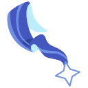 Cookie Run Stardust Cookie and a Ribbon pointer