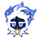 Cookie Run Stardust Cookie and a Ribbon cursor