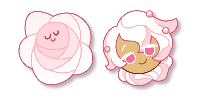 Cookie Run Whipped Cream Cookie and Rosette