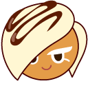 Cookie Run White Choco Cookie and a Fencing Sword cursor