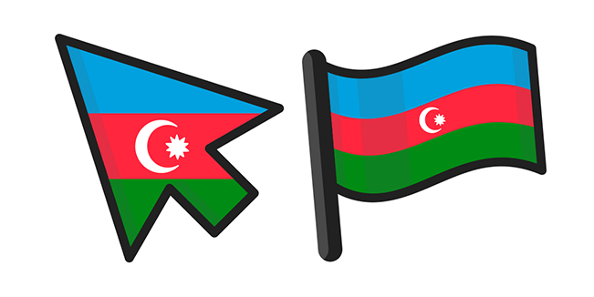 Azerbaijan Flag
