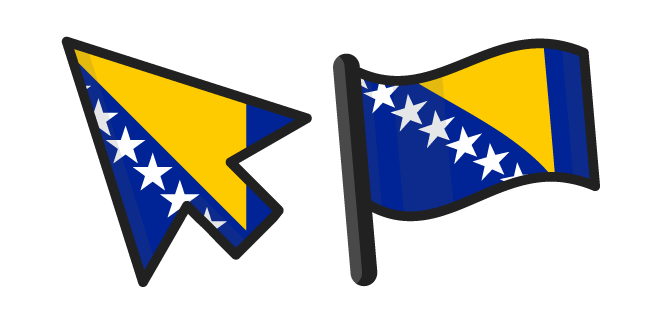 Bosnia and Herzegovina Flag