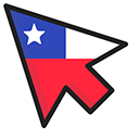 Chile Flag pointer