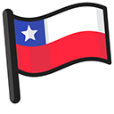 Chile Flag cursor