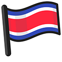 Costa Rica Flag cursor