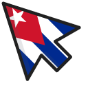 Cuba Flag pointer