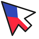 Czech Republic Flag pointer