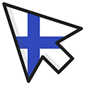 Finland Flag pointer
