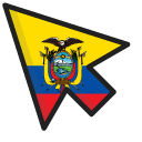 Flag of Ecuador pointer