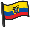 Flag of Ecuador cursor