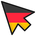Germany Flag pointer