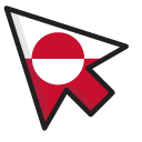 Greenland Flag pointer