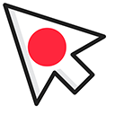 Japan Flag pointer