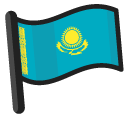 Kazakhstan Flag cursor