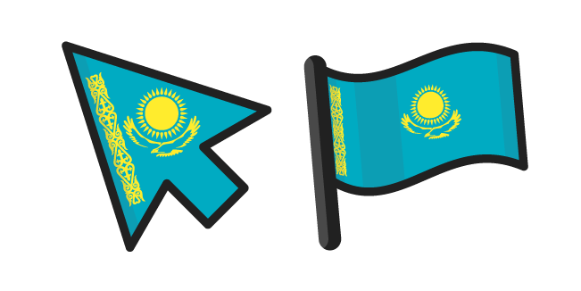 Kazakhstan Flag