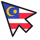Malaysia Flag pointer