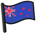 New Zealand Flag cursor