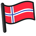 Norway Flag cursor