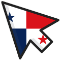 Panama Flag pointer