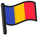 Romania Flag cursor