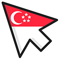 Singapore Flag pointer