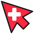 Switzerland Flag pointer