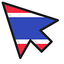 Thailand Flag pointer
