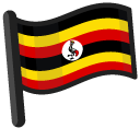 Uganda Flag cursor
