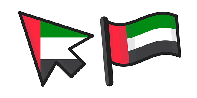 United Arab Emirates Flag